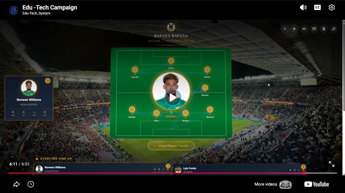 EduTech — school platform sports line-up feature